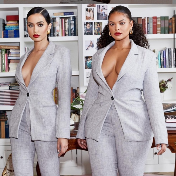 house of cb open back blazer - Picture 2 of 6